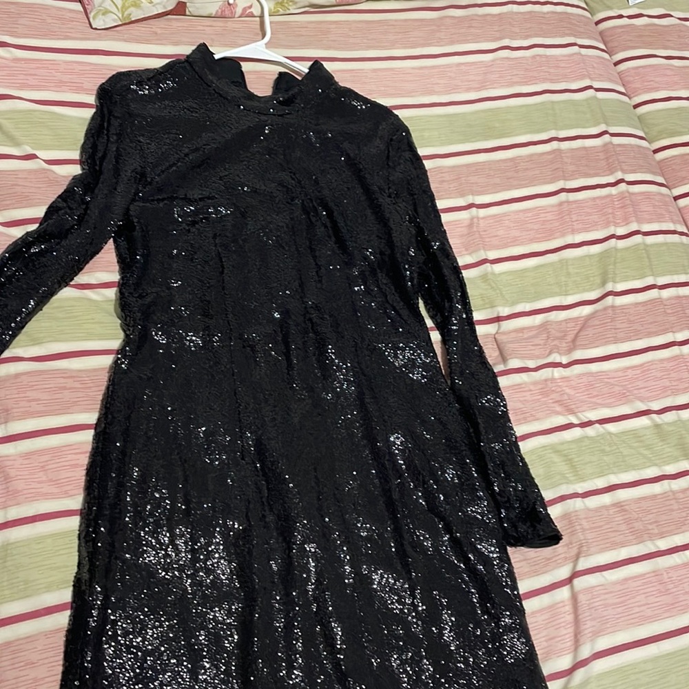 This H & M black dress, size M